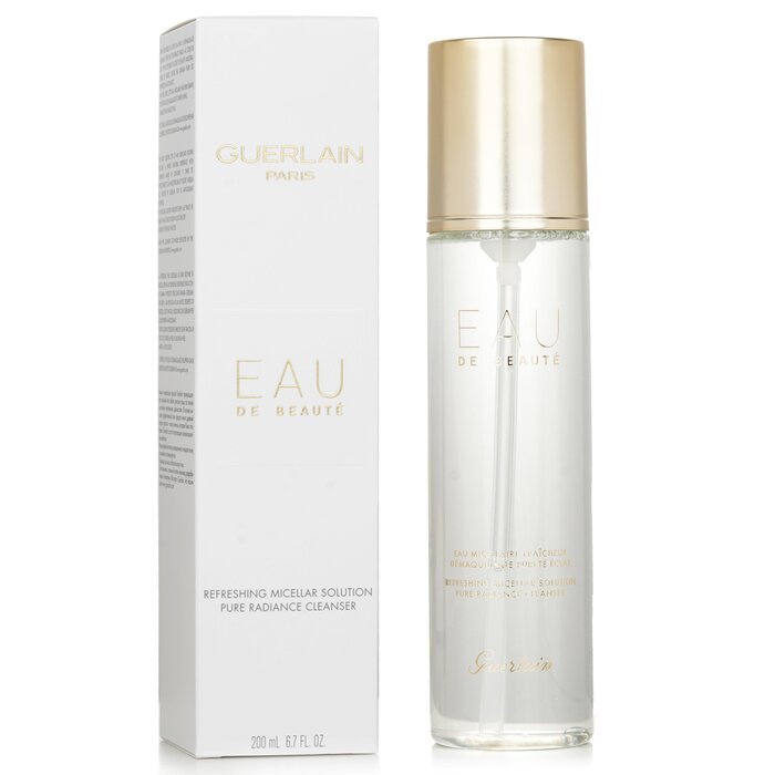 Foto 4 pulgar | Limpiador Guerlain Pure Radiance Eau De Beaute Micellar 200 Ml - Venta Internacional.