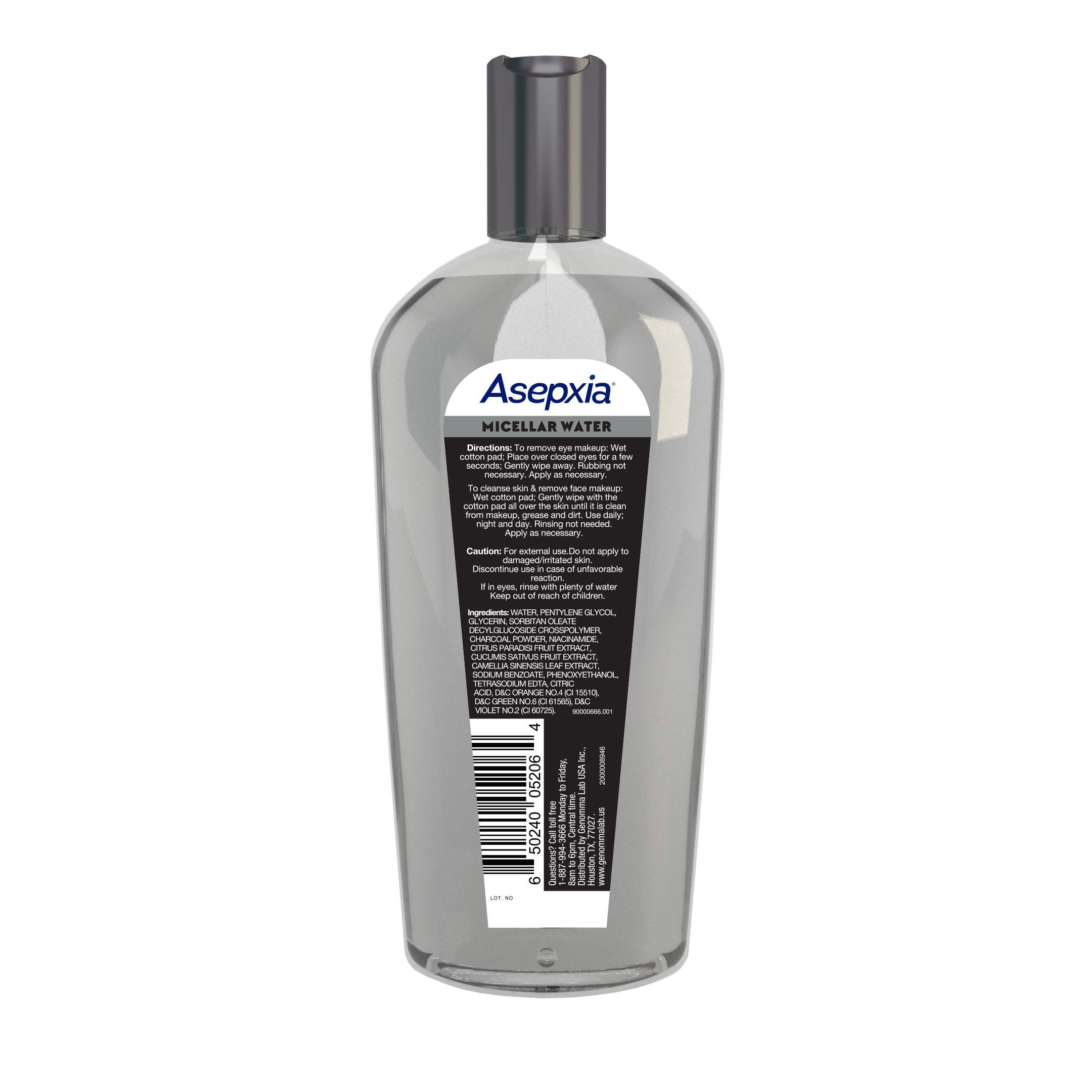 Foto 3 pulgar | Carbón Para Asepxia, Paquete Múltiple De Agua Micelar (3 X 250 Ml) - Venta Internacional.