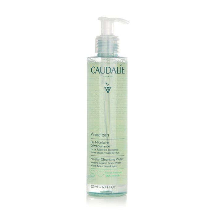 Agua Limpiadora Caudalie Vinoclean Micellar Face & Eyes 200m - Venta Internacional.