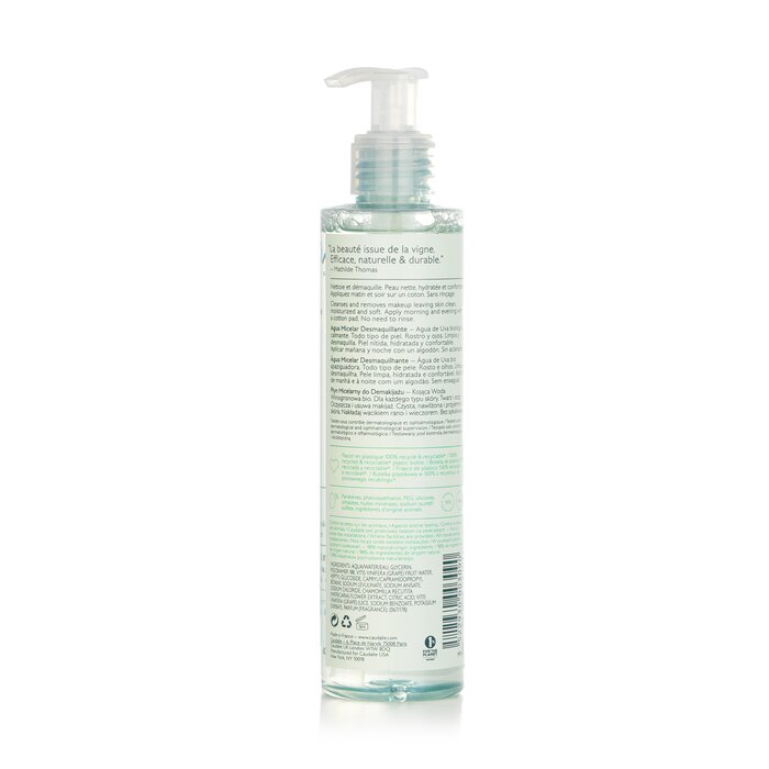 Foto 7 pulgar | Agua Limpiadora Caudalie Vinoclean Micellar Face & Eyes 200m - Venta Internacional.