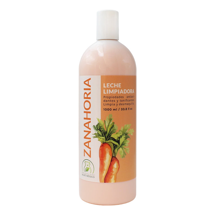 Leche Limpiadora De Zanahoria  Humecta - Tonifica
Productos Mart 1 Litro