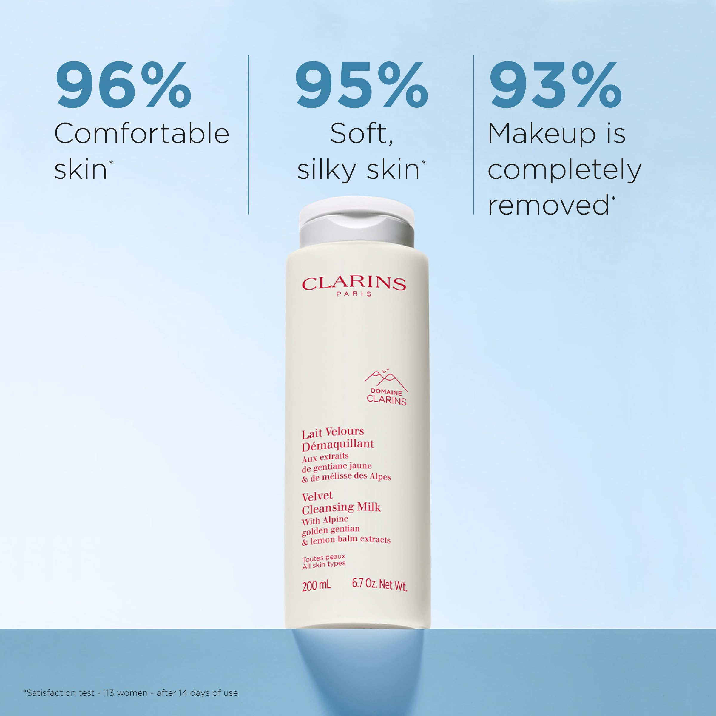 Foto 4 pulgar | Leche Limpiadora Clarins Velvet, 200 Ml, Galardonada - Venta Internacional.
