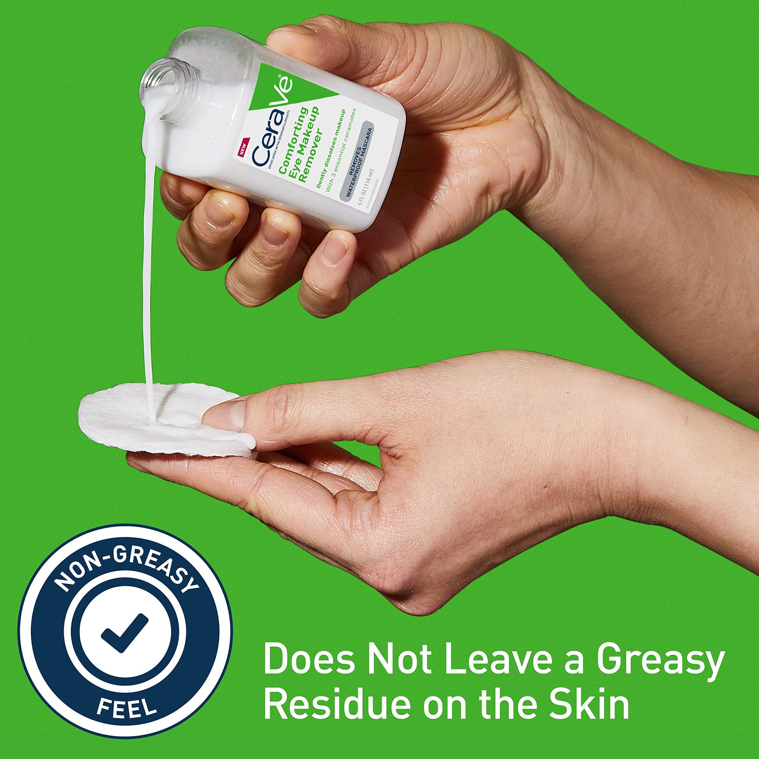 Foto 4 pulgar | Desmaquillante Cerave Eye Con Ácido Hialurónico Y Ceramidas 120 Ml - Venta Internacional.