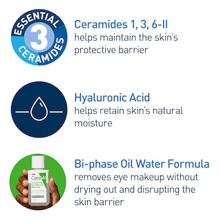 Foto 4 | Desmaquillante Cerave Eye Con Ácido Hialurónico Y Ceramidas 120 Ml - Venta Internacional.