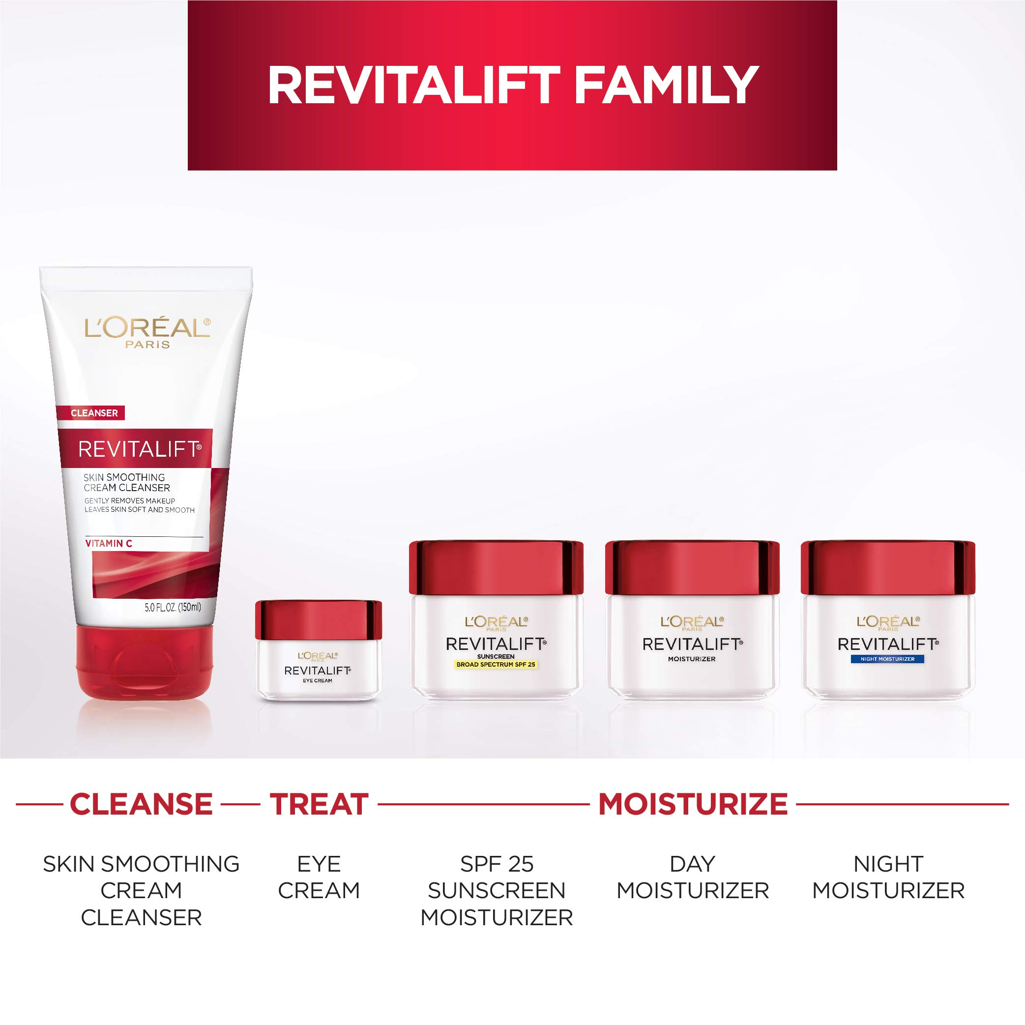Foto 4 pulgar | Crema Diaria Cleanser L'oreal Paris Revitalift Con Vitamina C, 150 Ml - Venta Internacional.