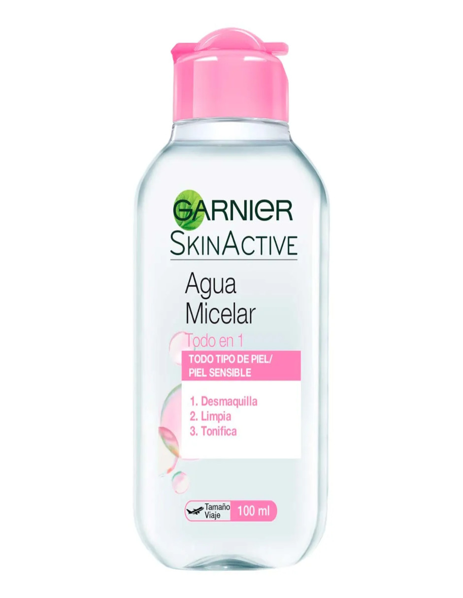 Foto 4 pulgar | Kit Garnier Skin Active Agua Micelar Todo En + Termo De Regalo Güish