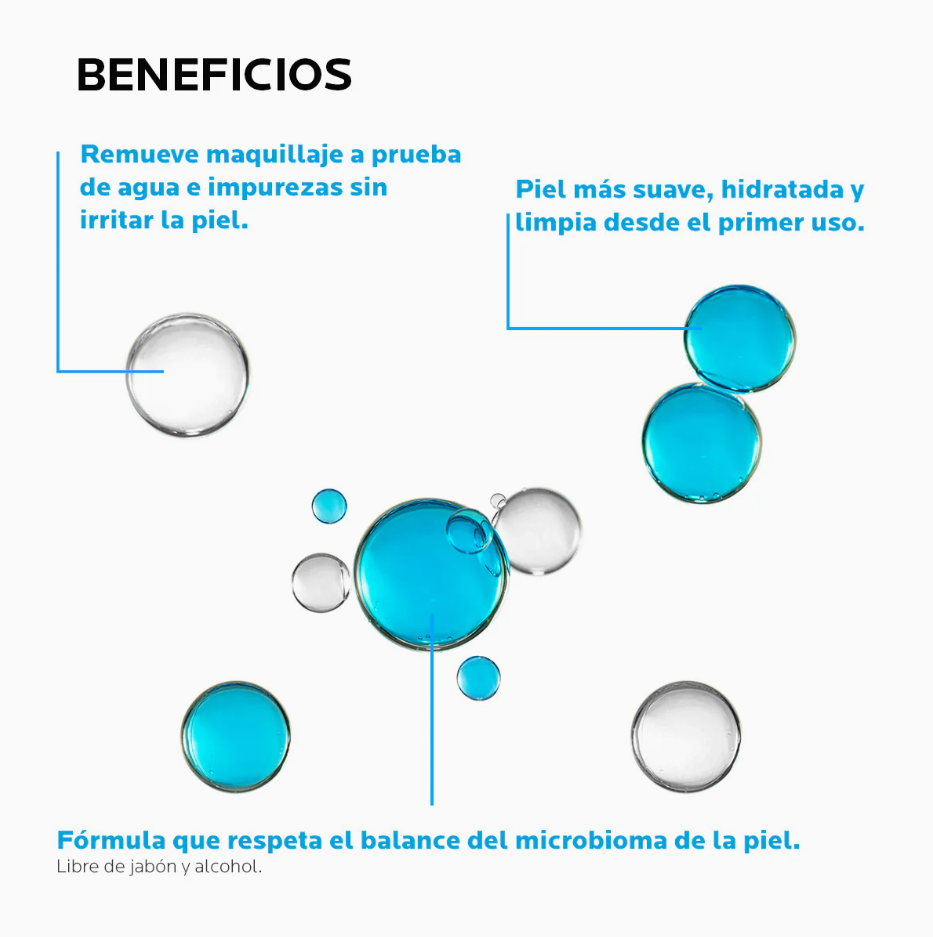 Foto 2 | La Roche Posay Agua Micelar Bifásica Ultra 400ml | Desmaquillante Piel Sensible Waterproof Oil