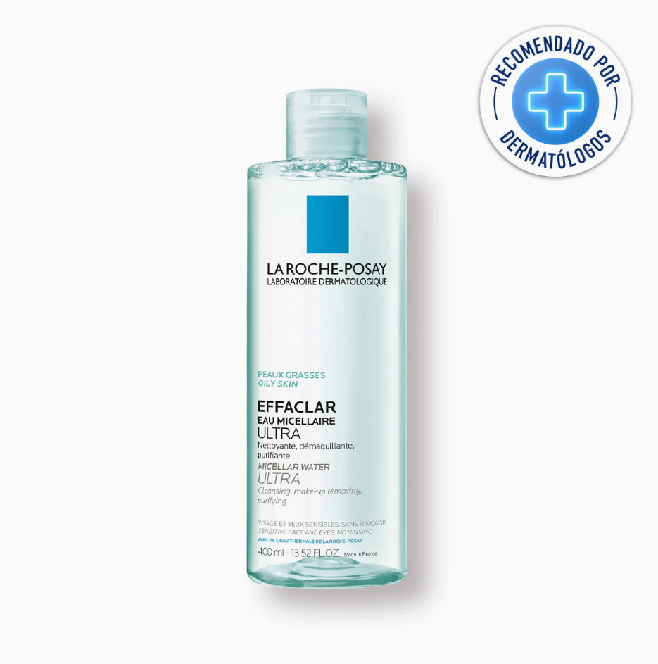 Foto 2 pulgar | Agua Micelar Effaclar La Roche-posay 400ml Desmaquillante Piel Grasa Limpieza Profunda Y Suave