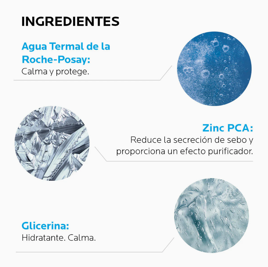 Foto 3 pulgar | Agua Micelar Effaclar La Roche-posay 400ml Desmaquillante Piel Grasa Limpieza Profunda Y Suave