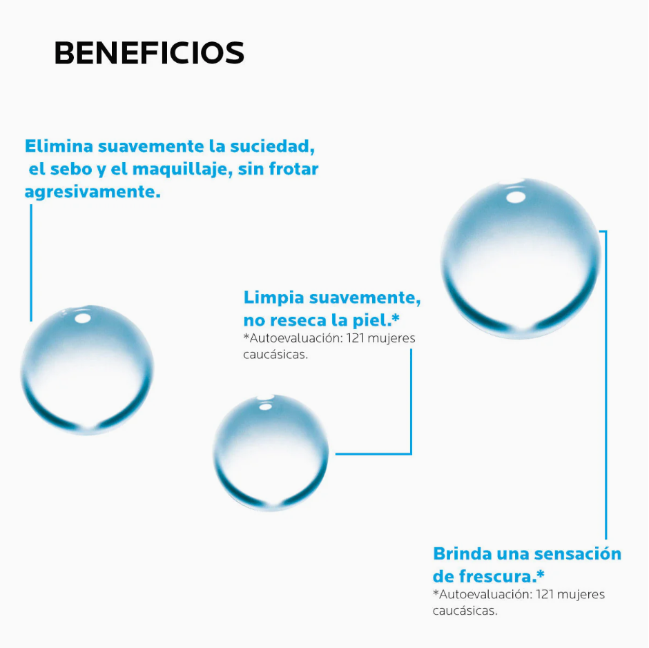Foto 5 pulgar | Agua Micelar Effaclar La Roche-posay 400ml Desmaquillante Piel Grasa Limpieza Profunda Y Suave