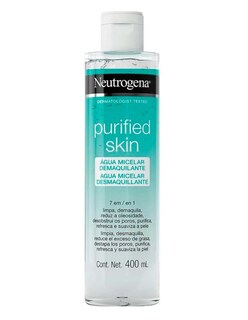 Foto 2 | Agua Micelar Neutrogena Purified Skin 7 En 1 + Termo De Agua De Regalo Güish