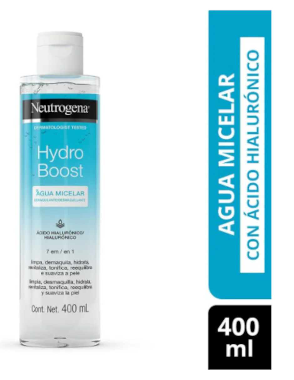 Foto 5 pulgar | Agua Micelar Desmaquillante Neutrogena Hydro Boost + Termo De Agua De Regalo Güish