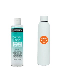 Foto 1 | Agua Micelar Desmaquillante Neutrogena Purified Skin + Termo De Agua De Regalo Güish