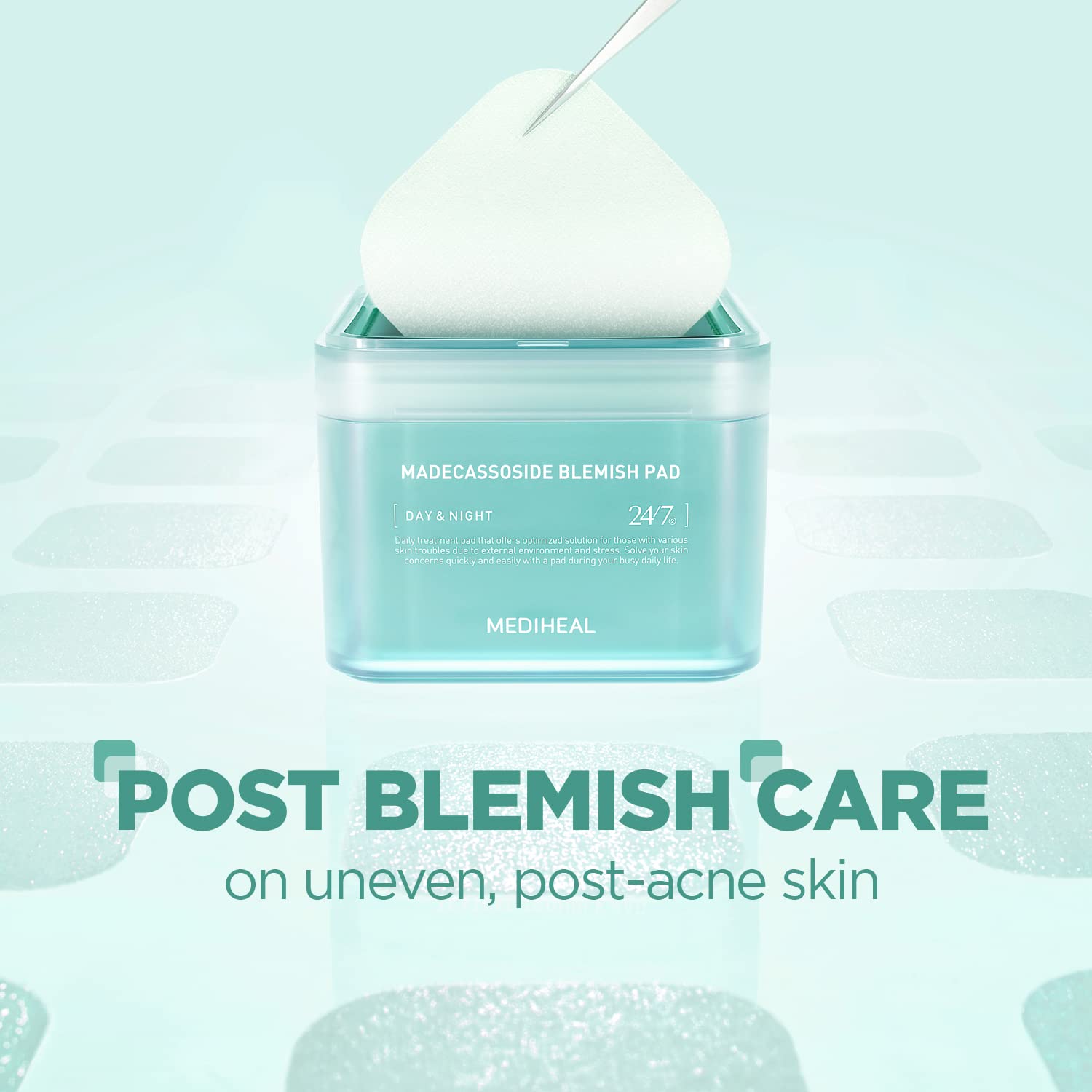 Foto 2 | Almohadillas Faciales Mediheal Madecassoside Cotton Con Centella Asiática - Venta Internacional.