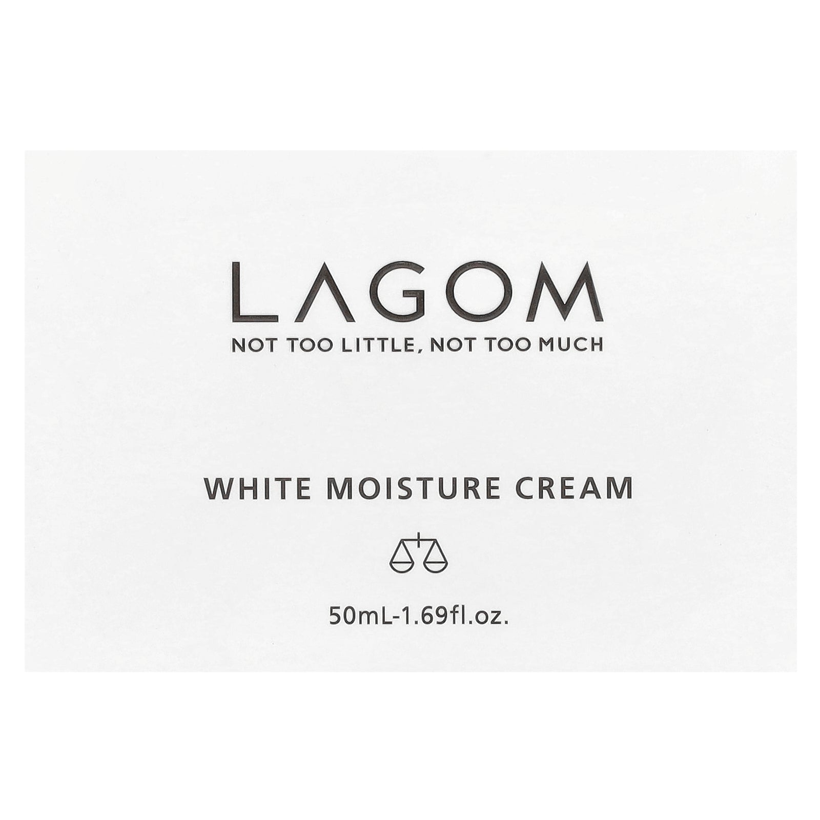 Foto 3 pulgar | Crema Hidratante Lagom White 50 Ml - Venta Internacional.