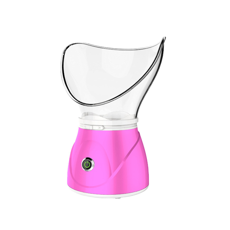 Vaporizador Facial de Limpieza  1078  color Rosa Humificador Portátil Spa Cuidado Piel