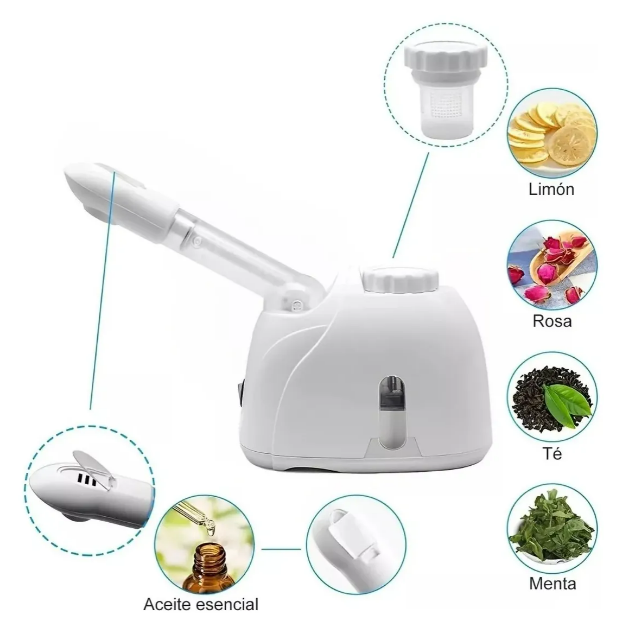 Foto 3 pulgar | Vaporizador Xtellar Facial Para Limpieza De La Piel Blanco