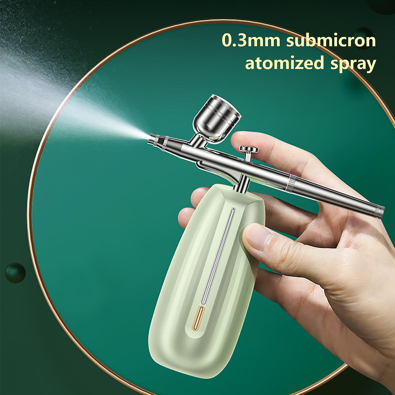 Foto 2 | Vaporizador Facial Huoguo Oxygen  Aerógrafo Portátil Nano Mist - Venta Internacional.