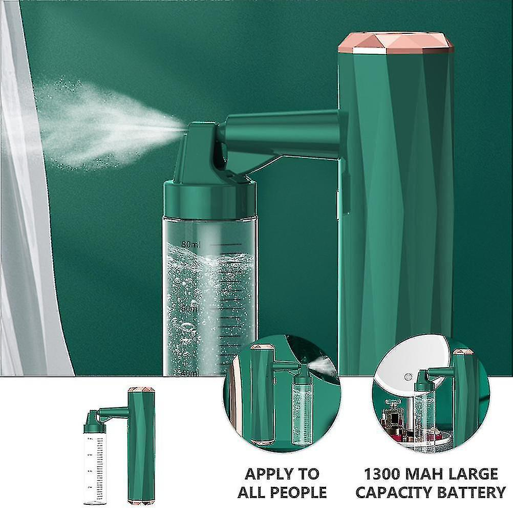 Foto 5 | Limpiadores Faciales  Pulverizador En Aerosol  Nanohidratante Facial  Verde - Venta Internacional.