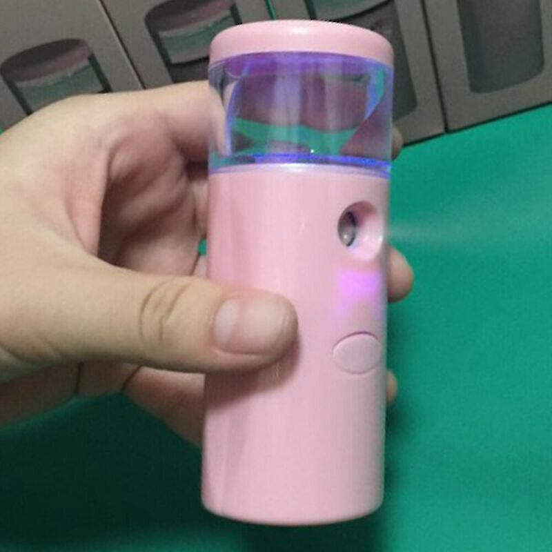 Pulverizador Facial Huoguo Nano Pink De 25 Ml Con Batería De 400 Mah - Venta Internacional.