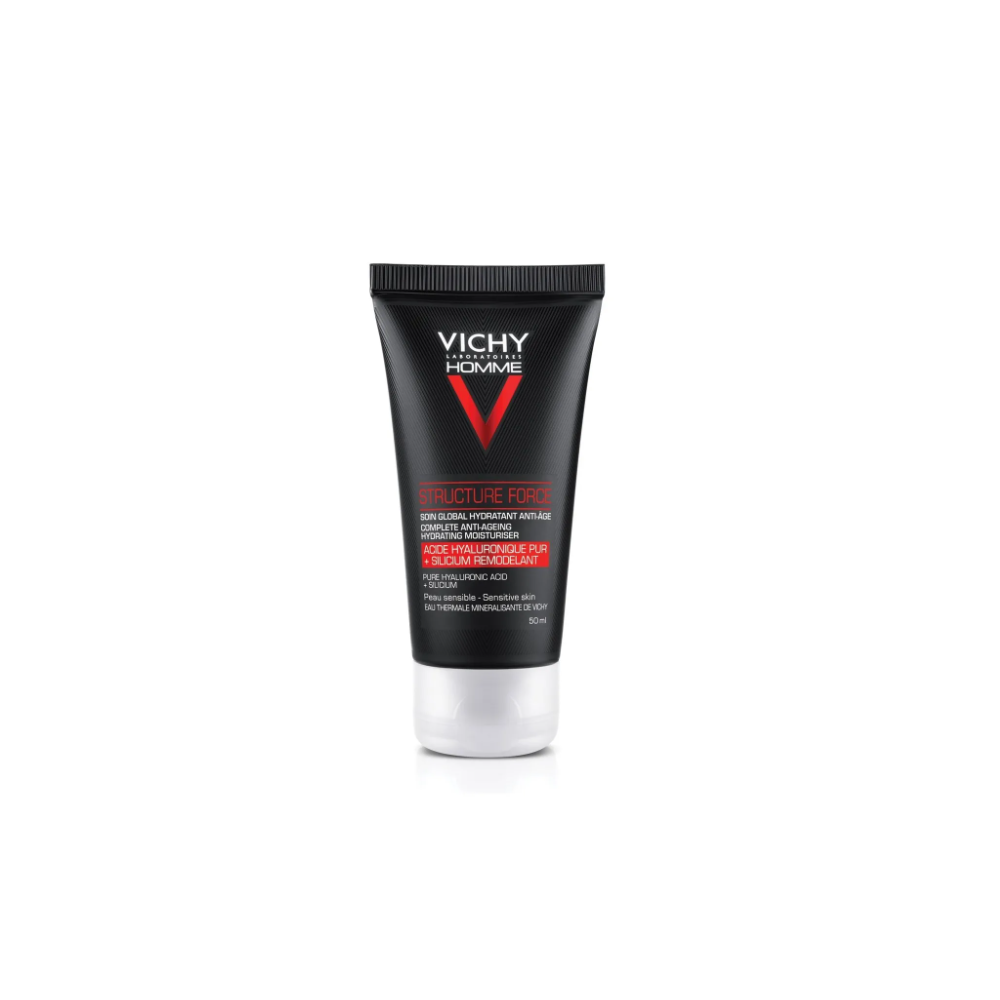 Foto 2 pulgar | Crema Vichy Homme Structforce Anti-edad 50 ml color Negro