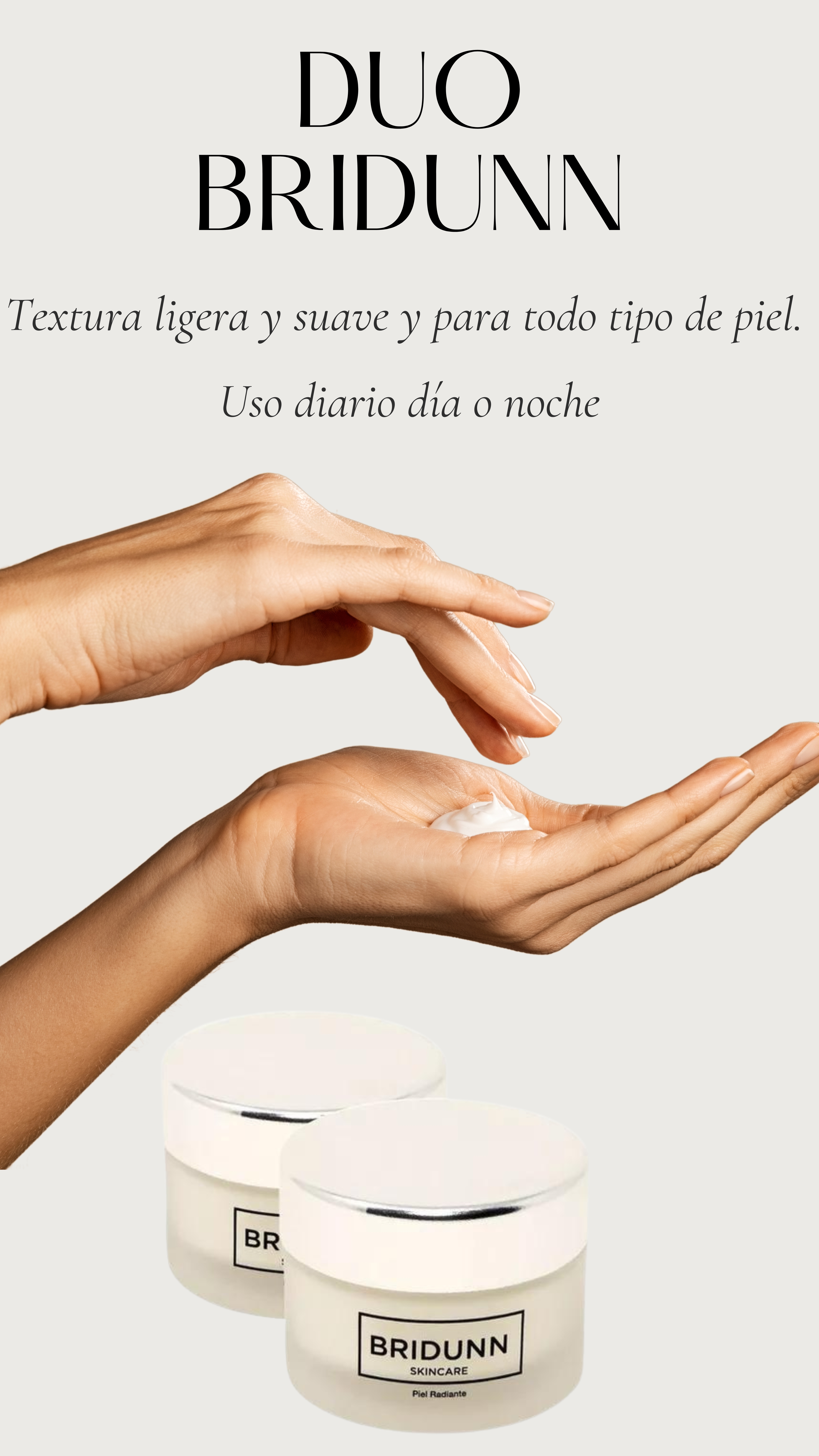 Foto 4 pulgar | Suero Despigmentante y Crema Antiarrugas Bridunn Skincare