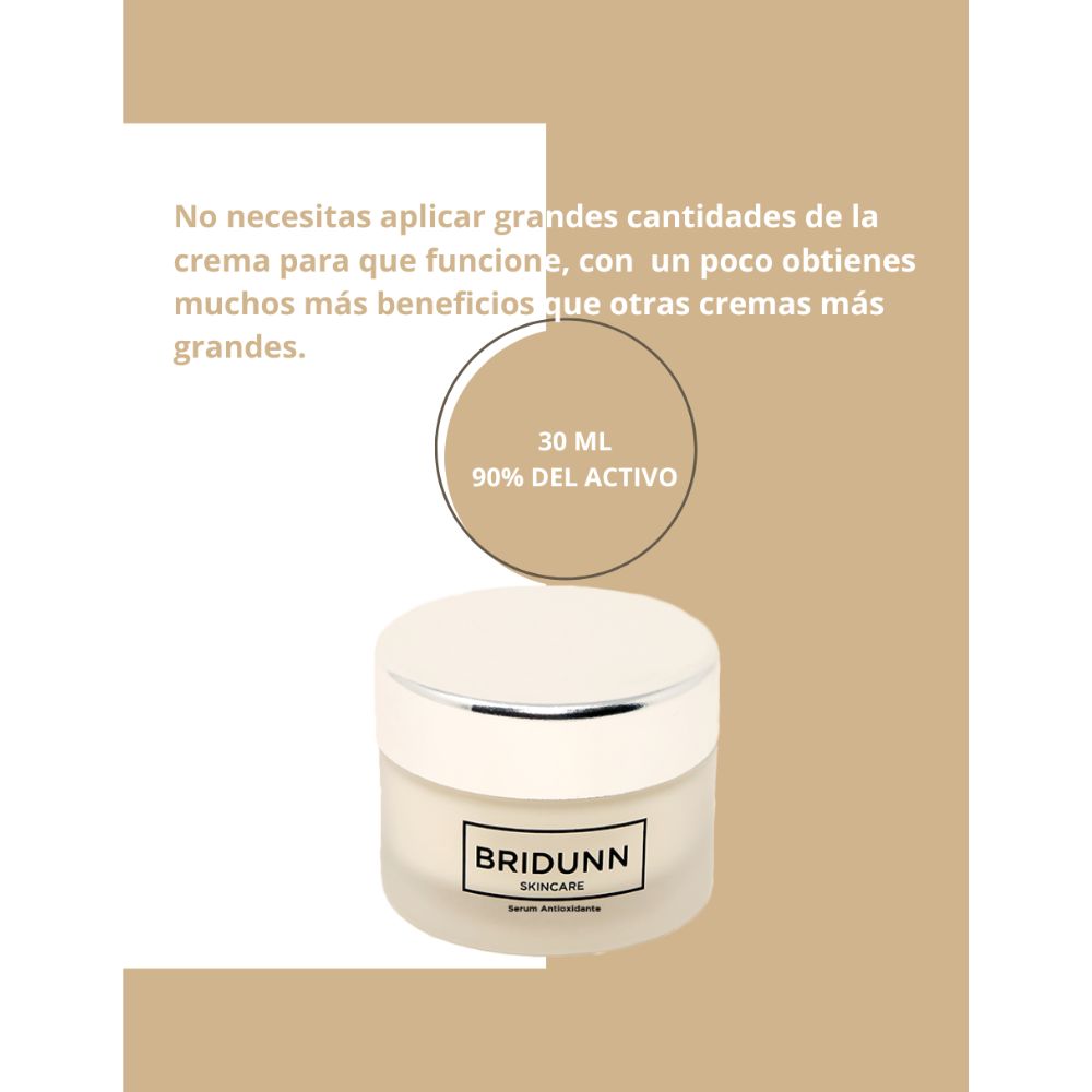 Foto 9 pulgar | Suero Despigmentante y Crema Antiarrugas Bridunn Skincare