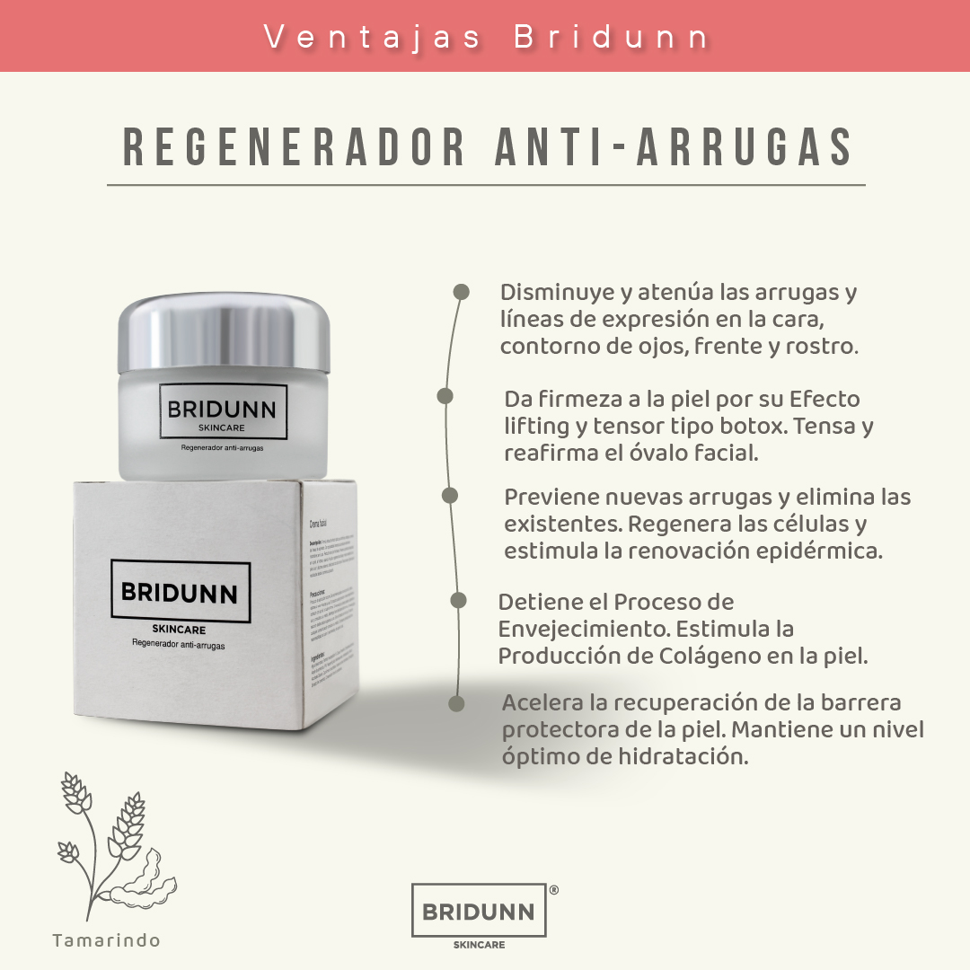 Foto 6 pulgar | Crema Facial Efecto Tensor Botox Bridunn Skincare Regenerador Antiarrugas + Antiedad +Lifting