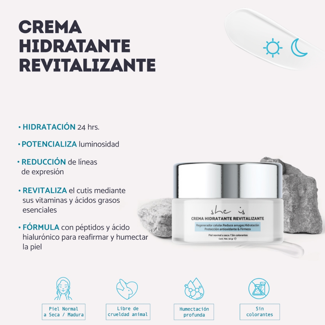 Foto 4 pulgar | Kit Facial  She is Skincare Antiedad Plus Sérum + Crema + Limpiador Facial