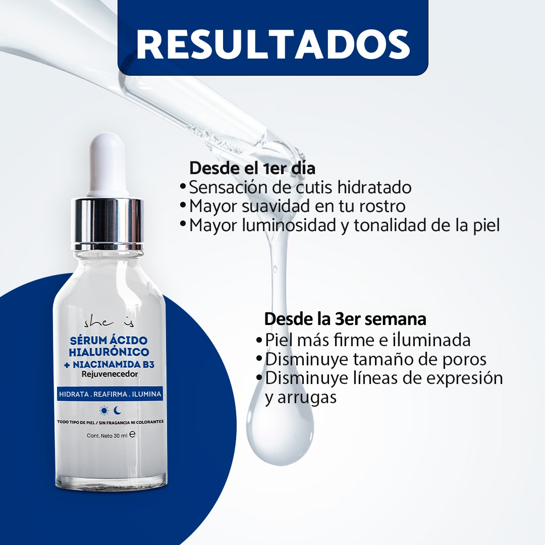 Foto 5 | Kit Facial She Is Skincare Antiedad Sérum + Crema