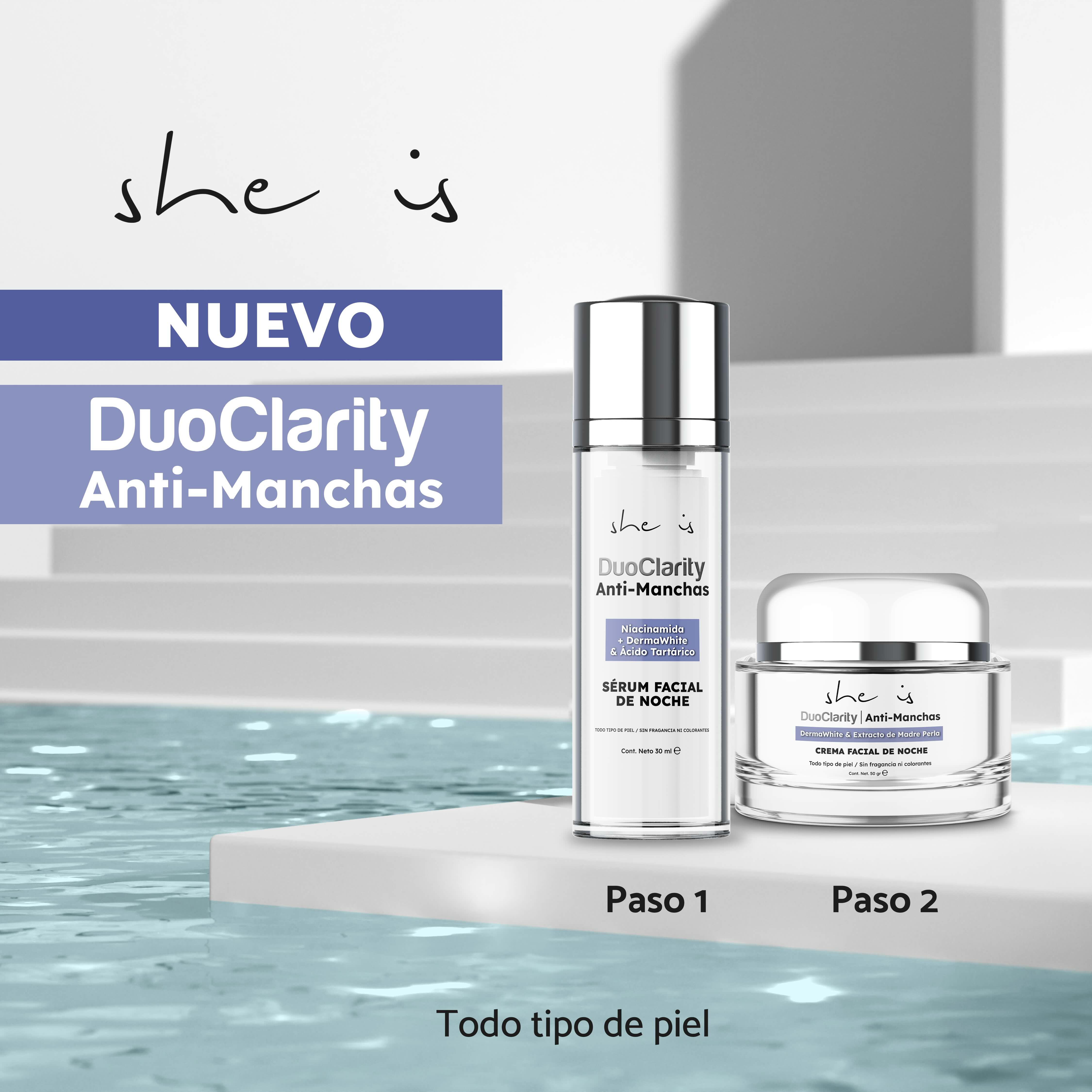 Foto 3 pulgar | Kit Facial Antimanchas She Is Skincare Suero + Crema