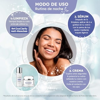 Foto 5 | Kit Facial Antimanchas She Is Skincare Suero + Crema