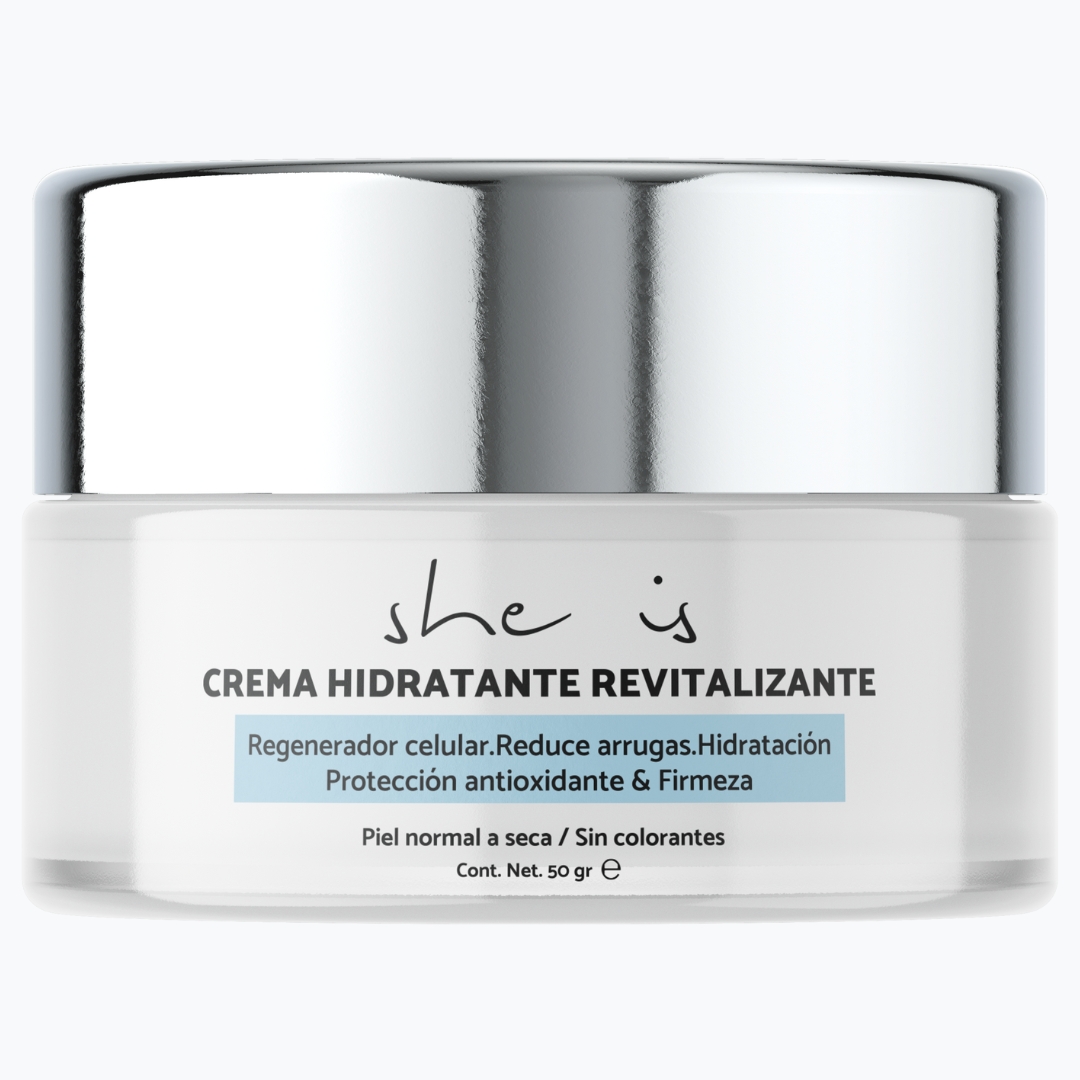 Foto 2 pulgar | Crema Hidratante She is skincare Revitalizante Antiedad