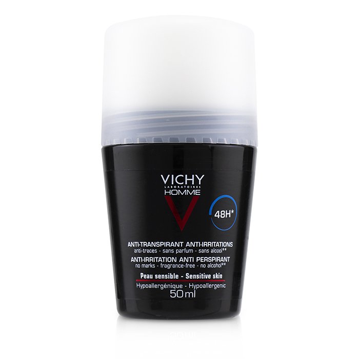 Foto 2 pulgar | Desodorante Vichy Homme 48h Antiirritantes Roll-on 50 Ml - Venta Internacional.