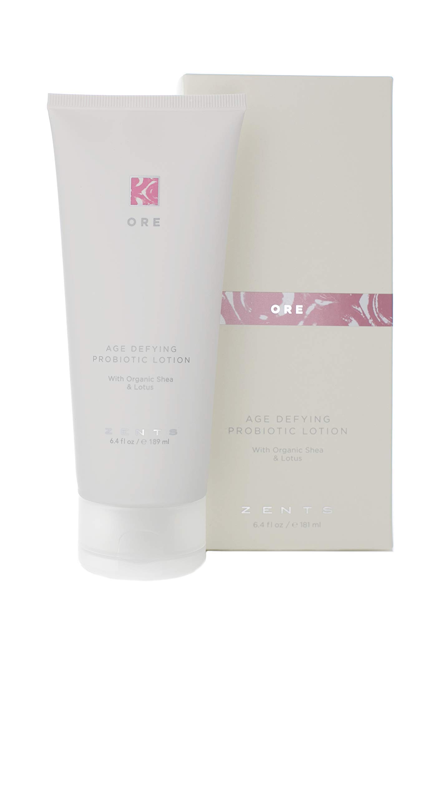 Lotion Zents, Fragancia De Mineral Probiótico Antienvejecimiento, 190 Ml - Venta Internacional.