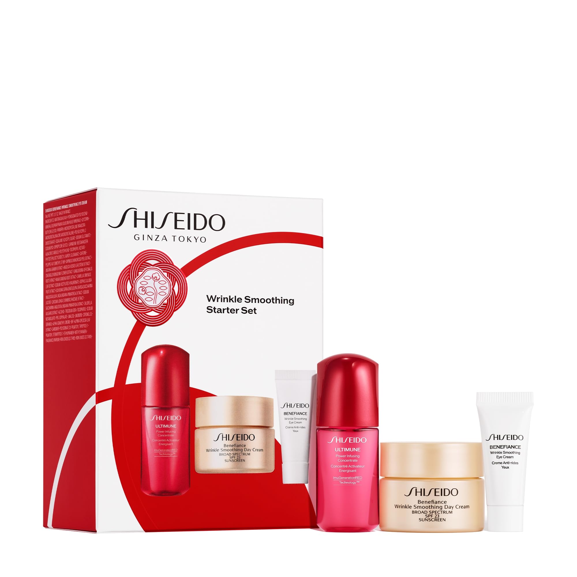 Set Para El Cuidado De La Piel Shiseido Wrinkle Suavizing Con Ultimune 10 Ml - Venta Internacional.