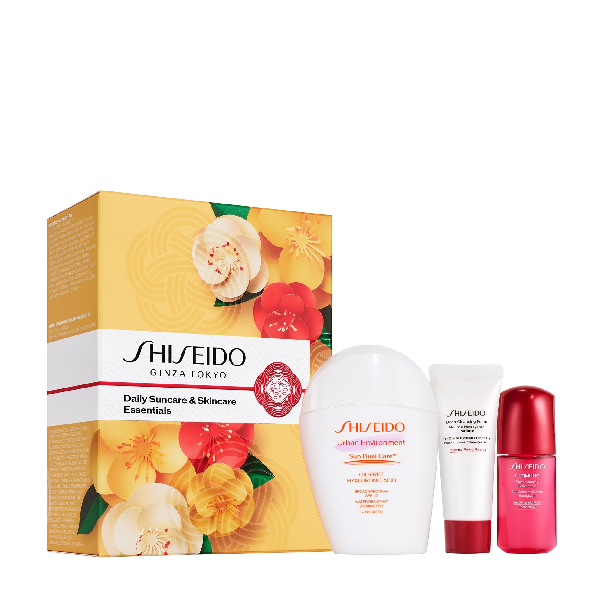 Set De Cuidado Solar Diario Shiseido Con Protector Solar Spf 42 50 Ml - Venta Internacional.