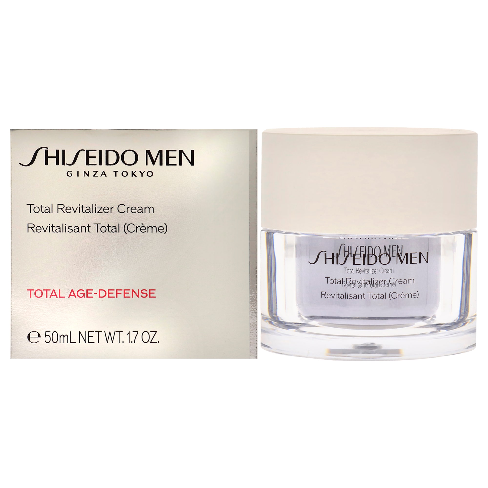 Crema Shiseido Total Revitalizer Para Hombre 50 Ml - Venta Internacional. $1,690