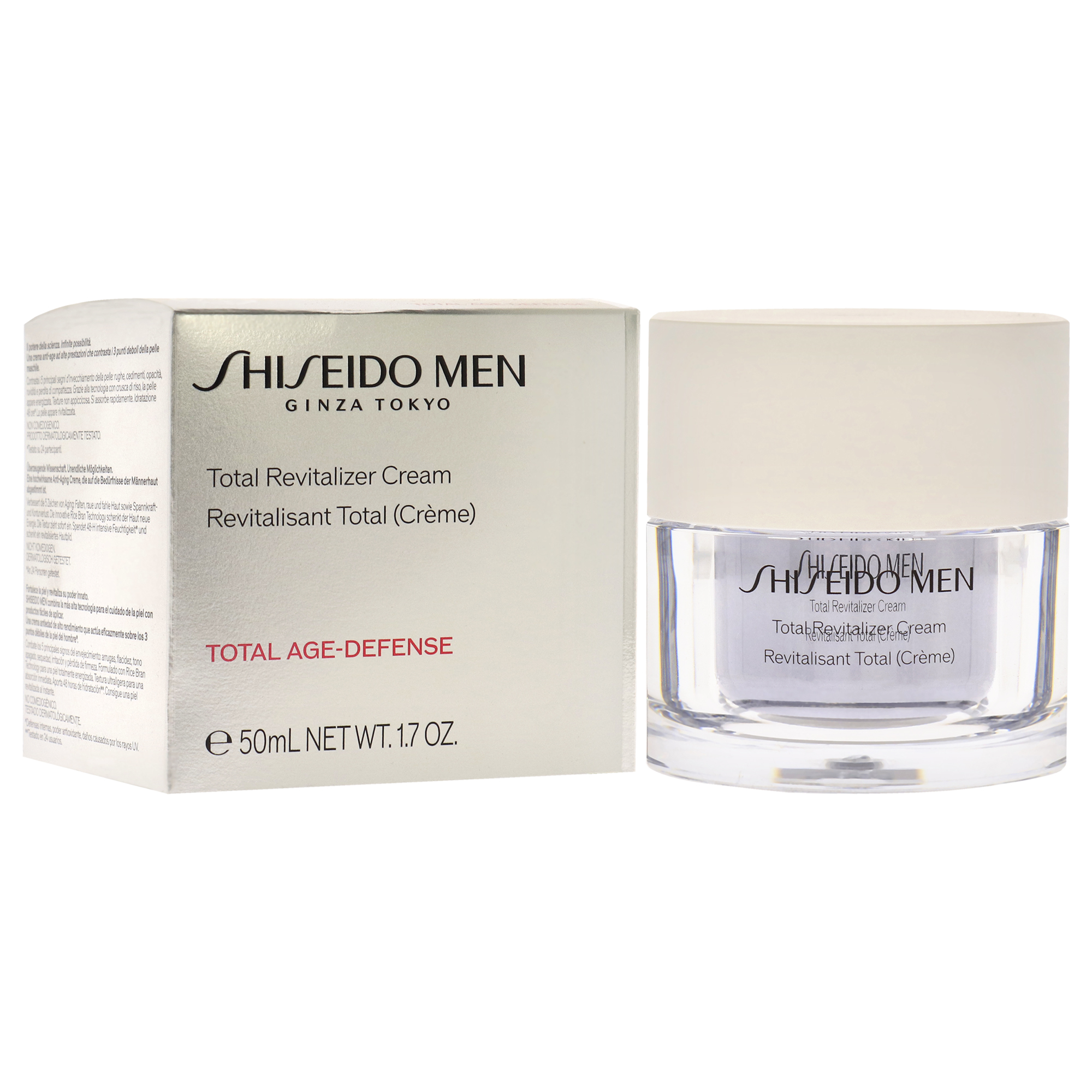 Foto 4 pulgar | Crema Shiseido Total Revitalizer Para Hombre 50 Ml - Venta Internacional.