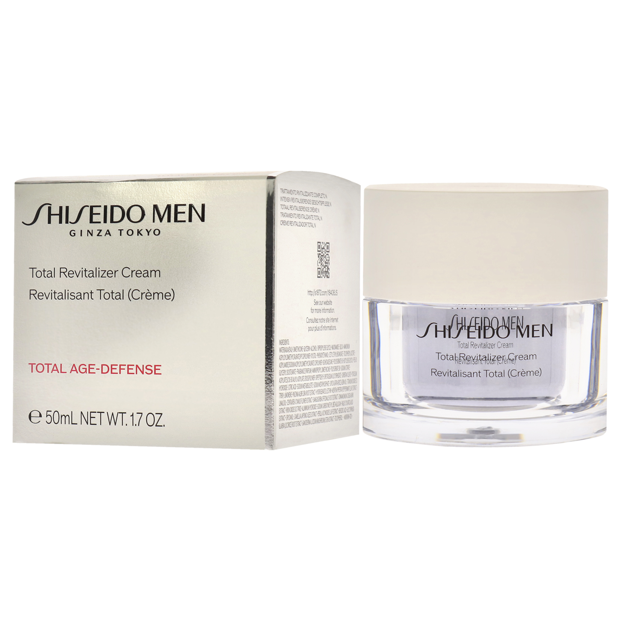 Foto 5 pulgar | Crema Shiseido Total Revitalizer Para Hombre 50 Ml - Venta Internacional.