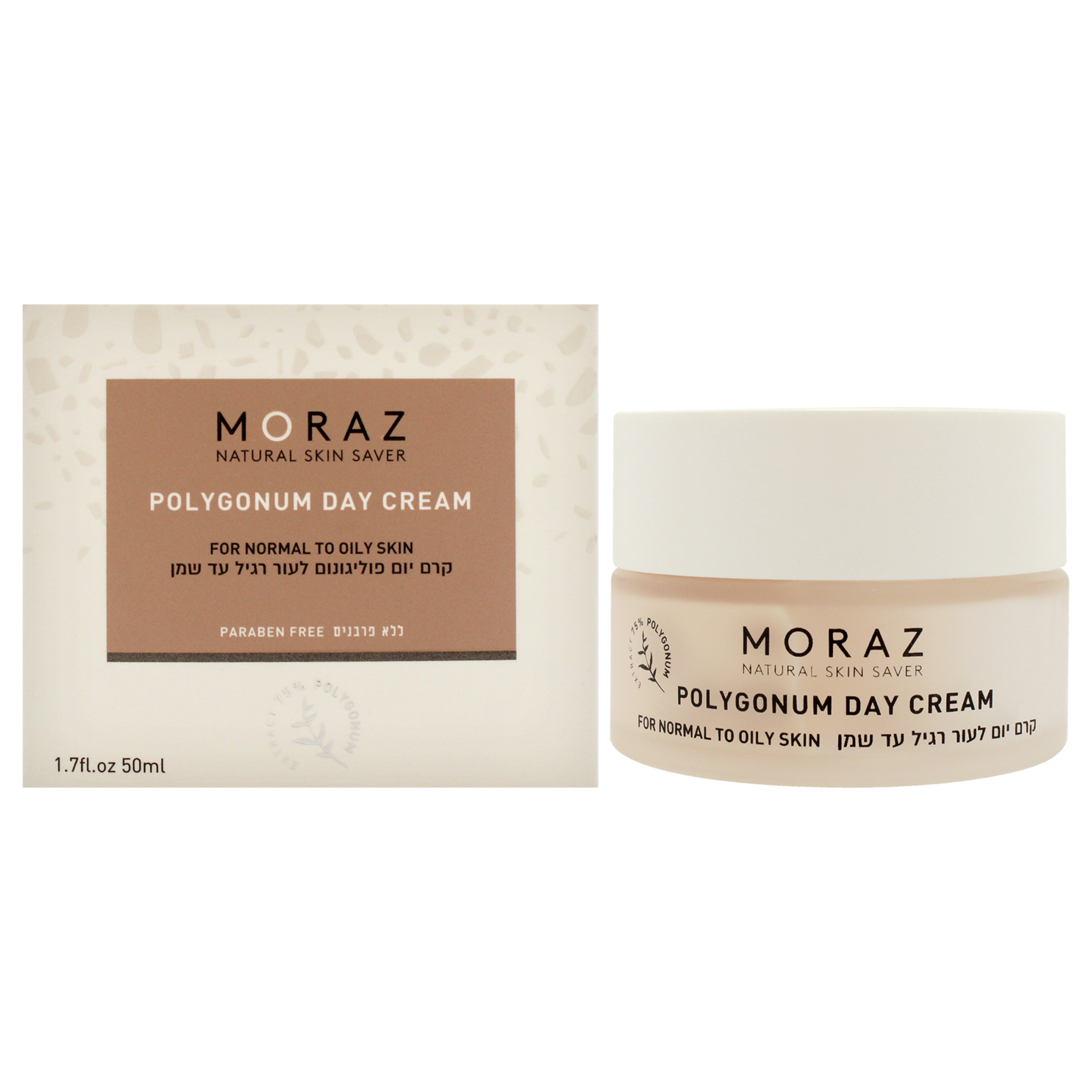 Crema De Día Moraz Polygonum Para Piel Normal-grasa, 50 Ml, Unisex - Venta Internacional.