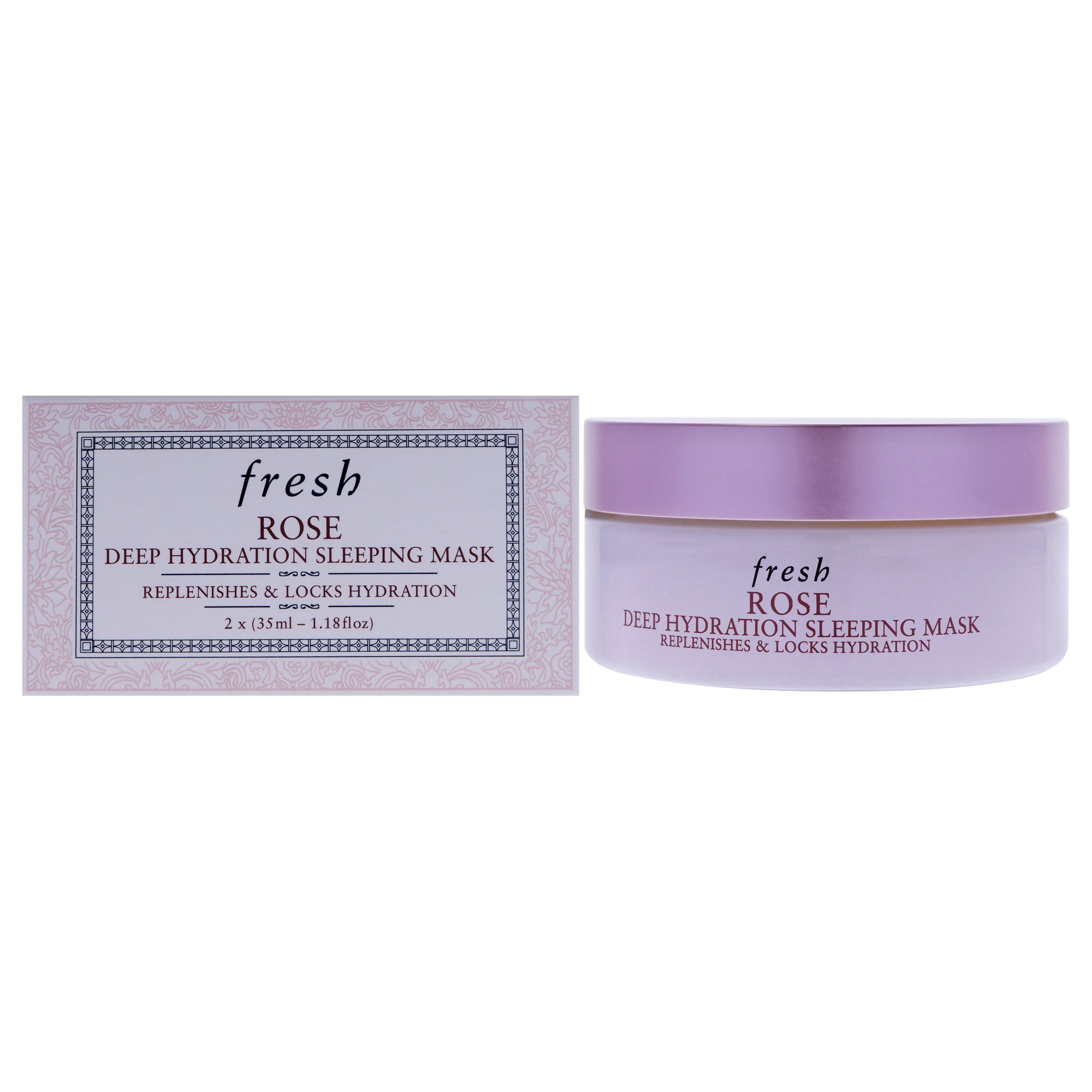 Foto 2 pulgar | Mascarilla Para Dormir Fresh Rose Deep Hydration Para Mujer, 70 Ml - Venta Internacional.