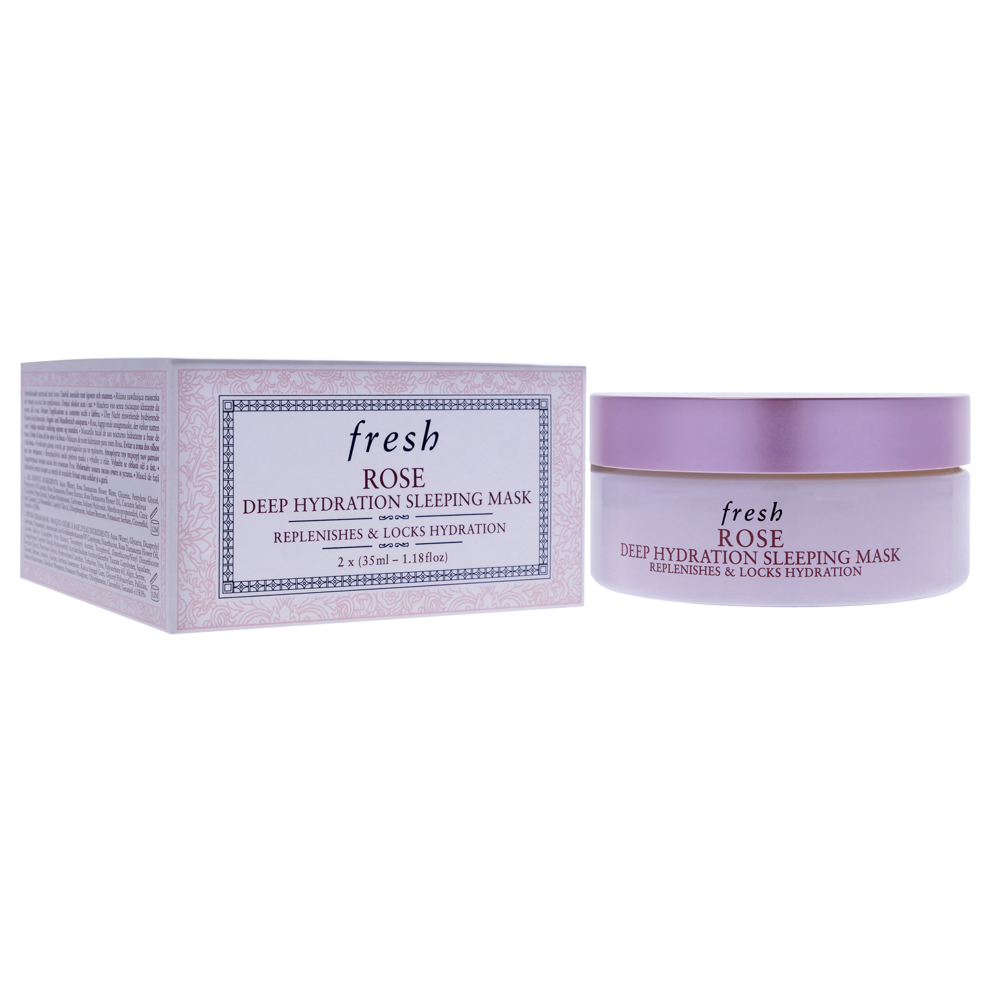 Foto 4 pulgar | Mascarilla Para Dormir Fresh Rose Deep Hydration Para Mujer, 70 Ml - Venta Internacional.