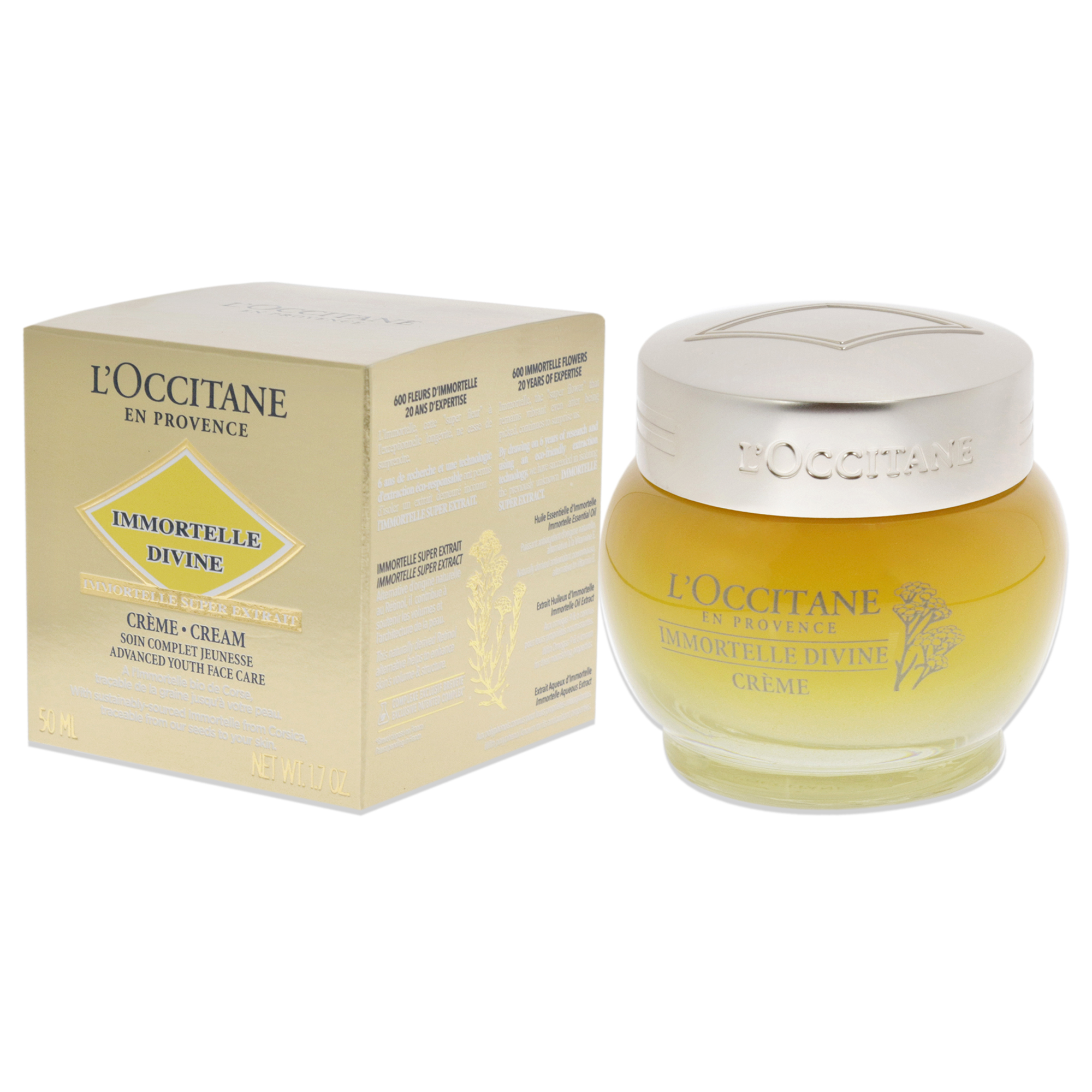 Foto 4 pulgar | Crema L'occitane Immortelle Divine 50 Ml Antienvejecimiento Unisex - Venta Internacional