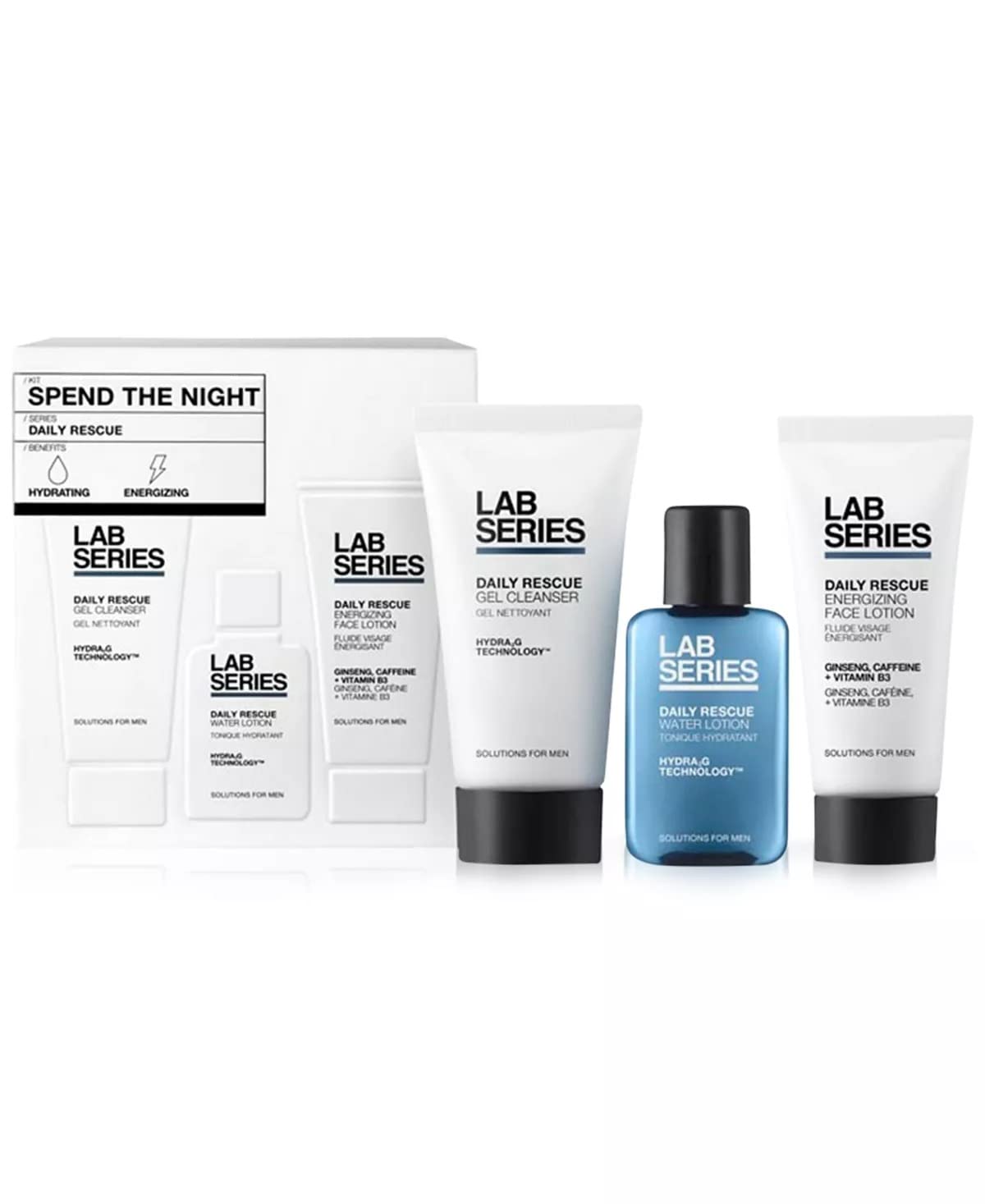 Kit De Cuidado De La Piel Lab Series Spend The Night, 3 Piezas (30 Ml) - Venta Internacional.