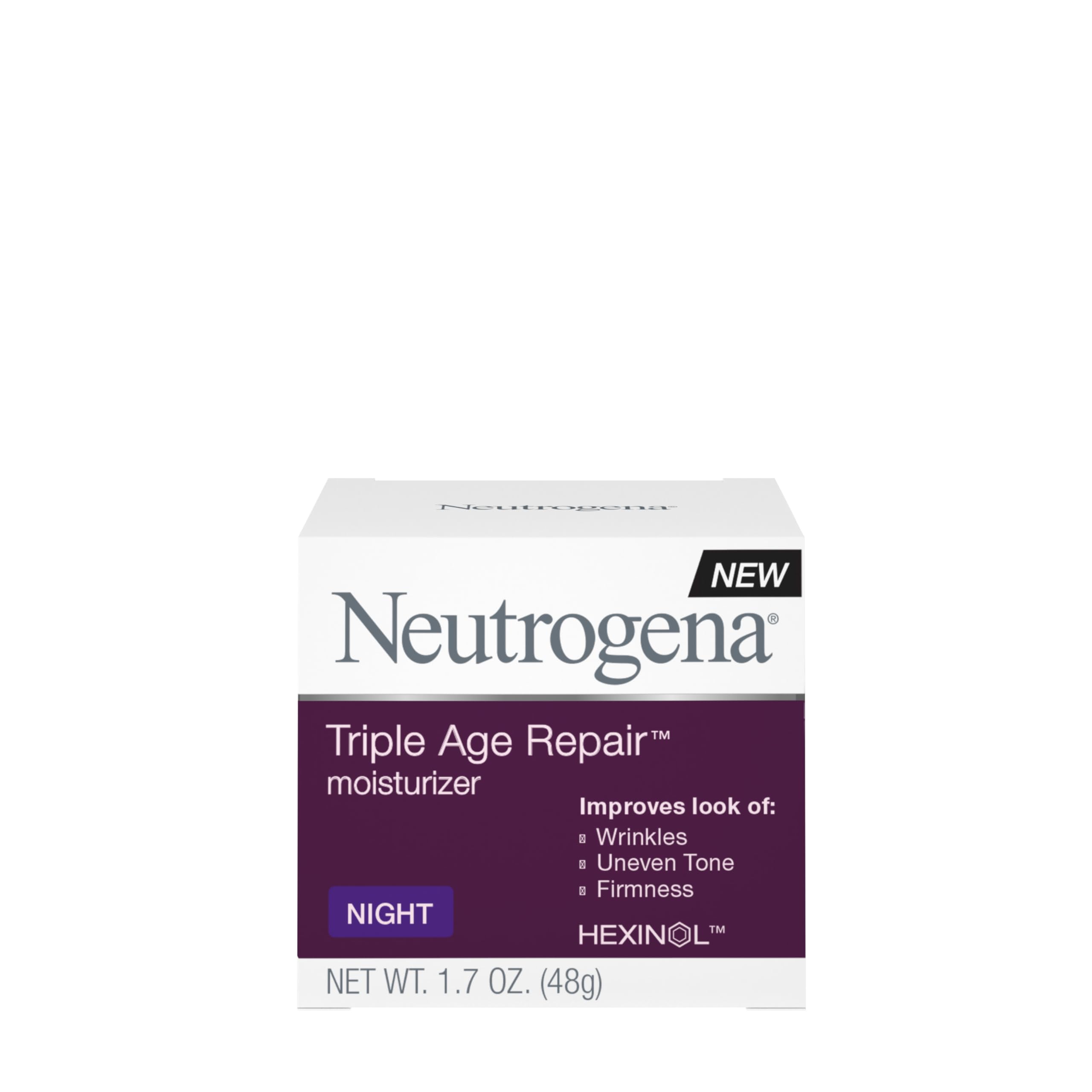 Foto 2 pulgar | Crema de Noche Neutrogena Triple Age Repair Antienvejecimiento 50 ml - Venta Internacional
