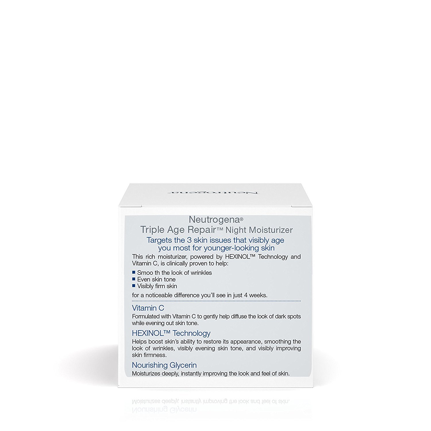 Foto 6 pulgar | Crema de Noche Neutrogena Triple Age Repair Antienvejecimiento 50 ml - Venta Internacional