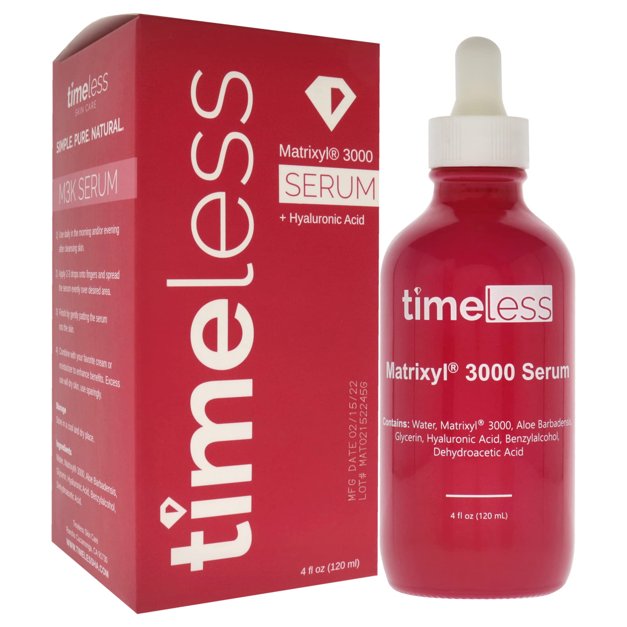 Foto 4 pulgar | Sérum Unisex Timeless Matrixyl 3000 120 Ml - Venta Internacional.