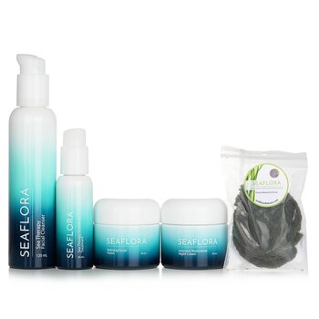 Foto 3 pulgar | Set De Cuidado De La Piel Seaflora Sea Therapy Antienvejecimiento Con Limpiador 120 - Venta Internacional.