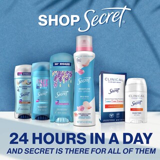 Foto 7 | Desodorante Antitranspirante Secret, Protección Contra Olores, 48 Horas, 150 Ml X 6 - Venta Internacional.